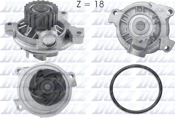 DOLZ A178 - Vesipumppu onlydrive.pro