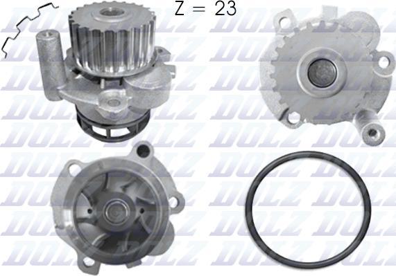 DOLZ A212 - Vandens siurblys onlydrive.pro