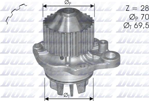 DOLZ C121 - Water Pump onlydrive.pro