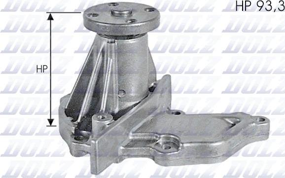 DOLZ F133 - Water Pump onlydrive.pro