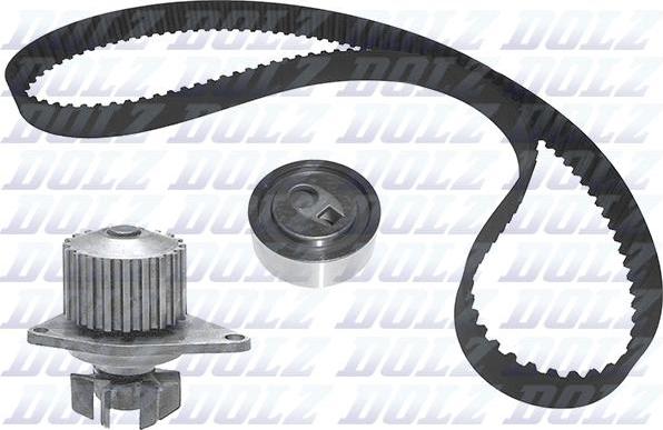 DOLZ KD006 - Water Pump & Timing Belt Set onlydrive.pro