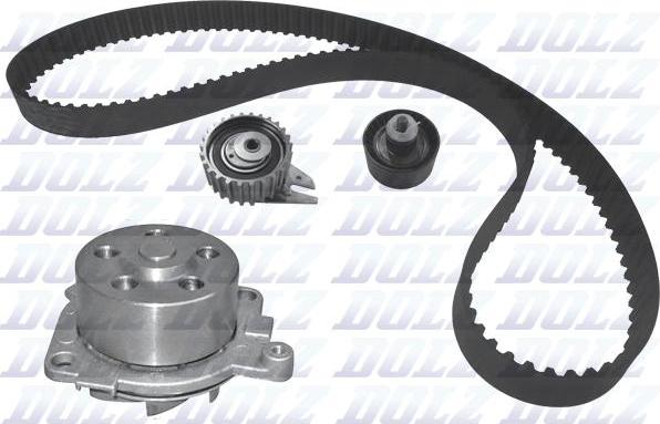 DOLZ KD086 - Water Pump & Timing Belt Set onlydrive.pro