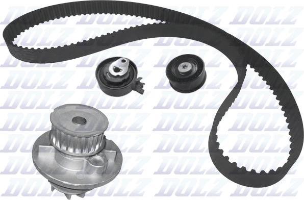 DOLZ KD081 - Water Pump & Timing Belt Set onlydrive.pro