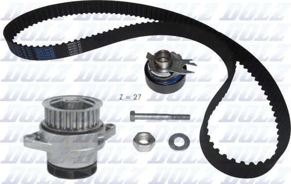 DOLZ KD031 - Water Pump & Timing Belt Set onlydrive.pro