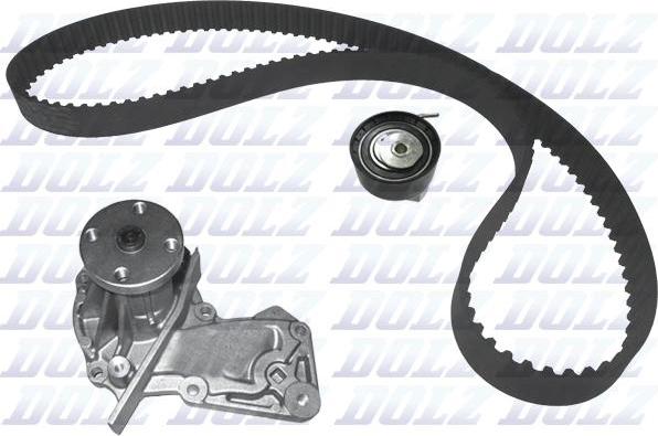 DOLZ KD070 - Water Pump & Timing Belt Set onlydrive.pro