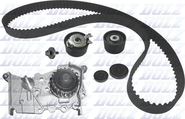 DOLZ KD073 - Water Pump & Timing Belt Set onlydrive.pro