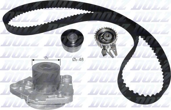 DOLZ KD109 - Veepump + hammasrihmakomplekt onlydrive.pro