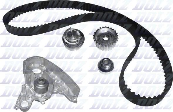 DOLZ KD112 - Water Pump & Timing Belt Set onlydrive.pro