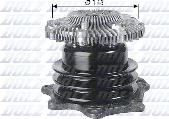 DOLZ N143 - Ūdenssūknis onlydrive.pro