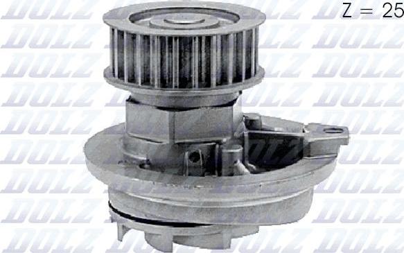 DOLZ O137 - Water Pump onlydrive.pro