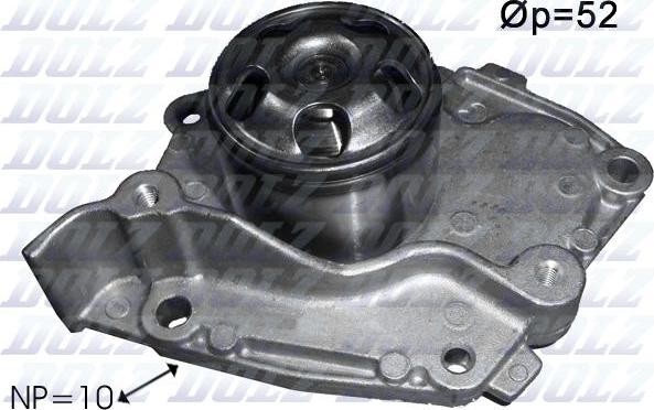 DOLZ R234 - Water Pump onlydrive.pro