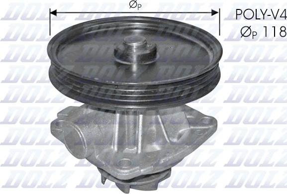 DOLZ S226 - Vesipumppu onlydrive.pro