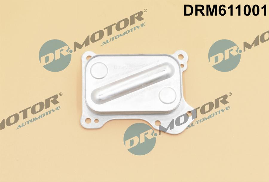 Dr.Motor Automotive DRM611001 - Oil Cooler, engine oil onlydrive.pro