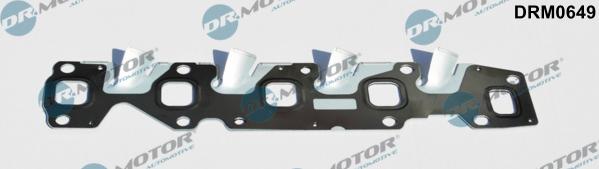 Dr.Motor Automotive DRM0649 - Gasket, exhaust manifold onlydrive.pro