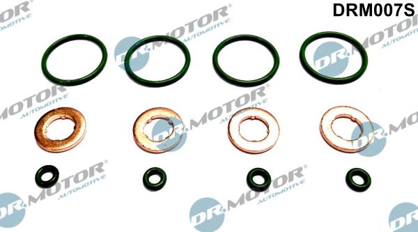 Dr.Motor Automotive DRM007S - Seal Kit, injector nozzle onlydrive.pro