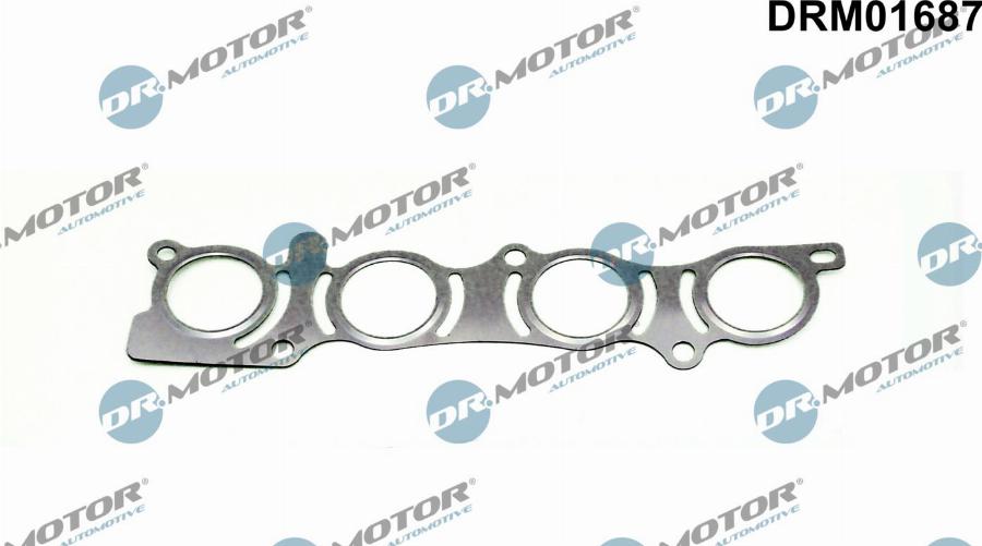 Dr.Motor Automotive DRM01687 - Gasket, exhaust manifold onlydrive.pro