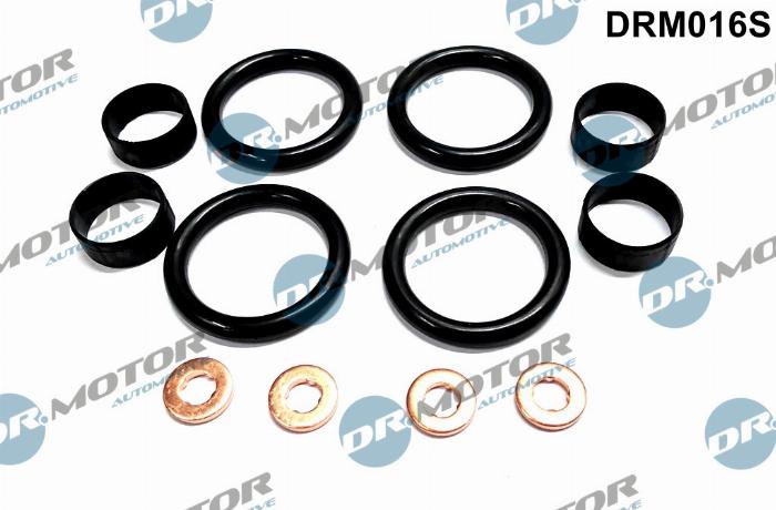 Dr.Motor Automotive DRM016S - Seal Ring Set, injector onlydrive.pro