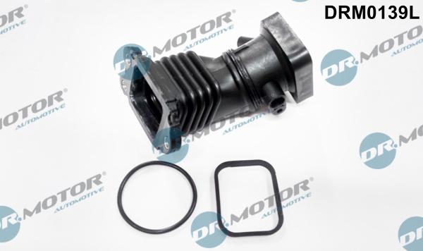 Dr.Motor Automotive DRM0139L - Gaisa tvērēja caurule, Gaisa filtrs onlydrive.pro