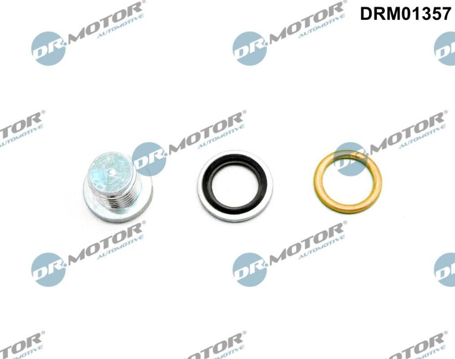 Dr.Motor Automotive DRM01357 - Alyvos išleidimo kaištis, alyvos karteris onlydrive.pro