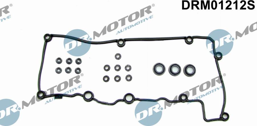 Dr.Motor Automotive DRM01212S - Blīvju komplekts, Motora bloka galvas vāks onlydrive.pro