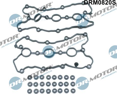 Dr.Motor Automotive DRM0820S - Gasket Set, cylinder head cover onlydrive.pro