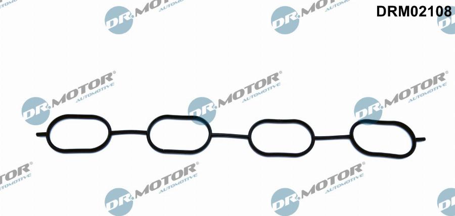 Dr.Motor Automotive DRM02108 - Gasket, intake manifold onlydrive.pro