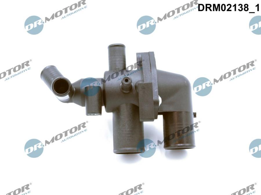 Dr.Motor Automotive DRM02138 - Coolant thermostat / housing onlydrive.pro