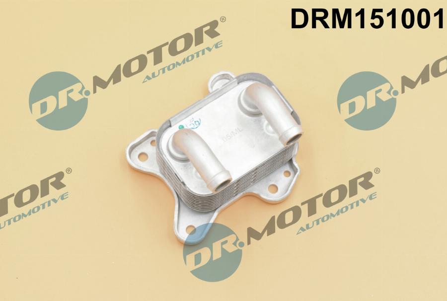 Dr.Motor Automotive DRM151001 - Oil Cooler, engine oil onlydrive.pro