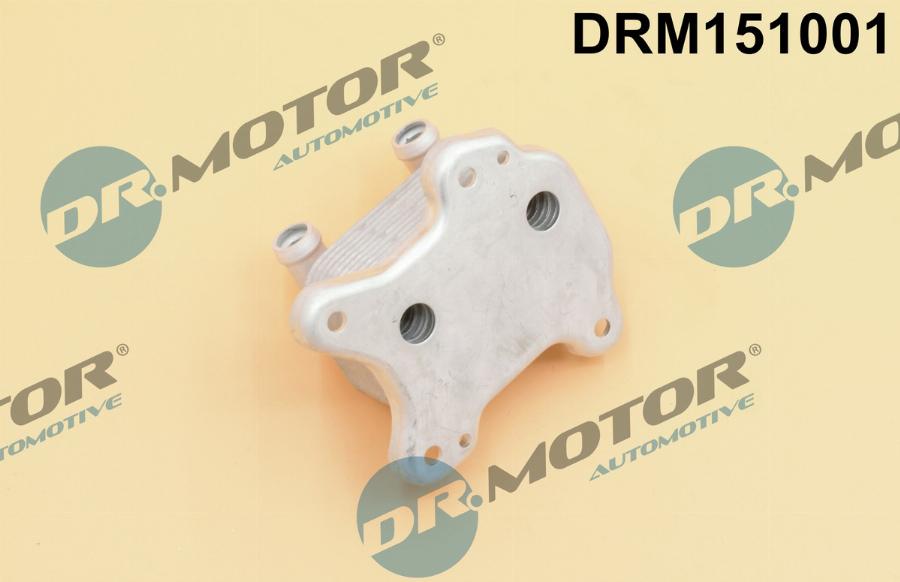 Dr.Motor Automotive DRM151001 - Oil Cooler, engine oil onlydrive.pro
