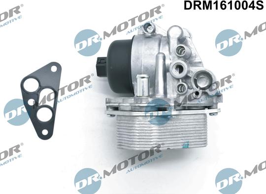 Dr.Motor Automotive DRM161004S - Housing, oil filter onlydrive.pro