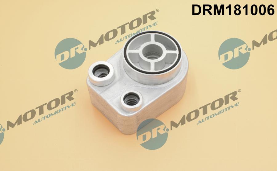 Dr.Motor Automotive DRM181006 - Oil Cooler, engine oil onlydrive.pro