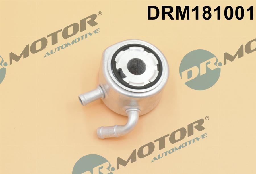 Dr.Motor Automotive DRM181001 - Oil Cooler, engine oil onlydrive.pro