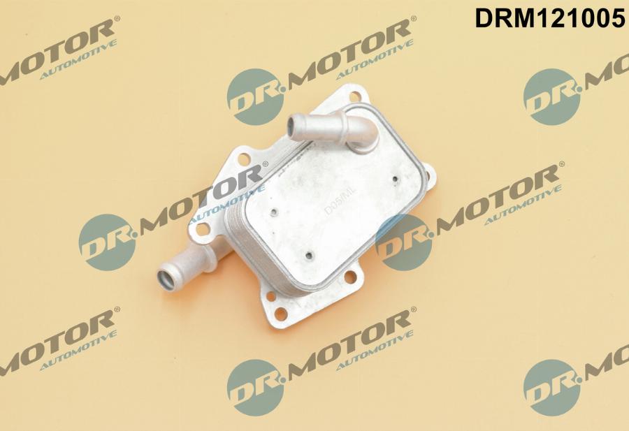 Dr.Motor Automotive DRM121005 - Oil Cooler, engine oil onlydrive.pro
