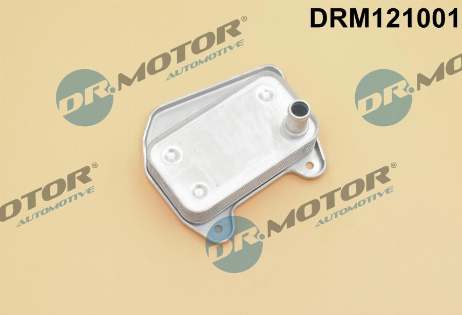 Dr.Motor Automotive DRM121001 - Oil Cooler, engine oil onlydrive.pro