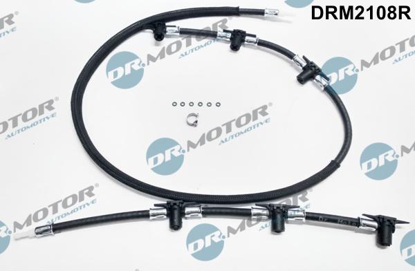 Dr.Motor Automotive DRM2108R - Šļūtene, Degvielas noplūde onlydrive.pro