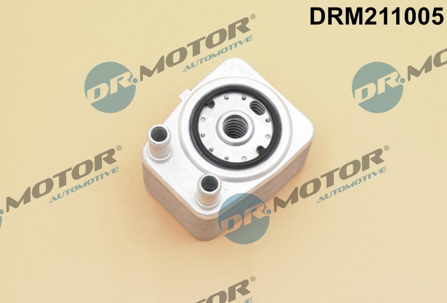 Dr.Motor Automotive DRM211005 - Oil Cooler, engine oil onlydrive.pro