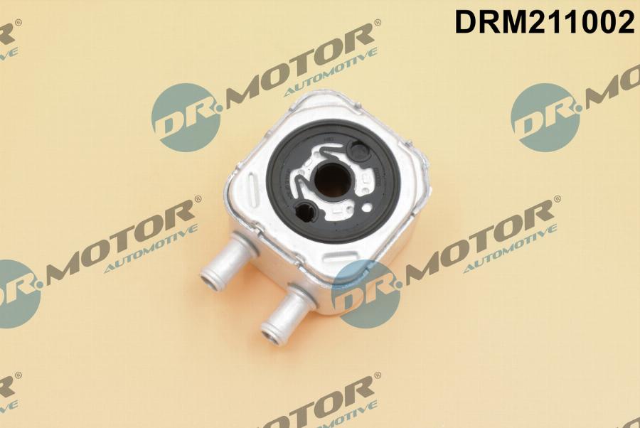 Dr.Motor Automotive DRM211002 - Oil Cooler, engine oil onlydrive.pro