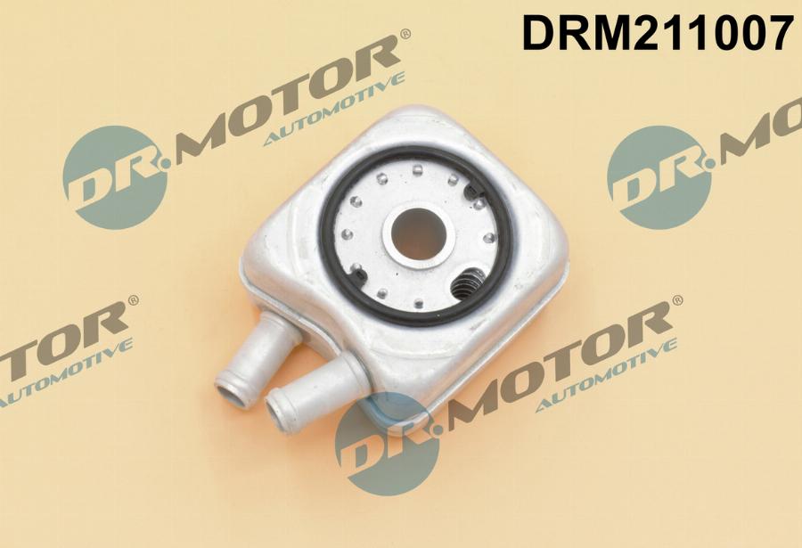Dr.Motor Automotive DRM211007 - Oil Cooler, engine oil onlydrive.pro