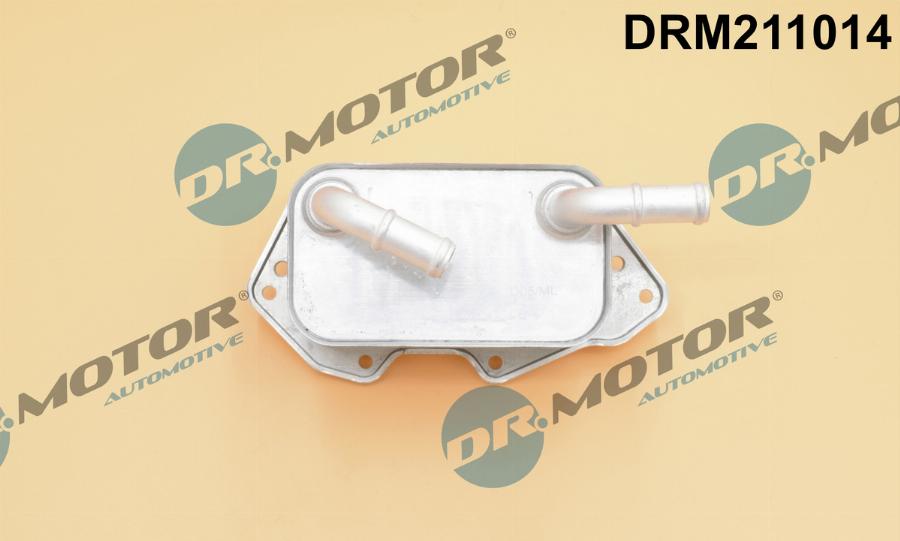 Dr.Motor Automotive DRM211014 - Oil Cooler, engine oil onlydrive.pro