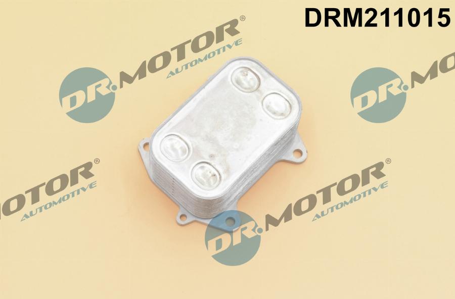 Dr.Motor Automotive DRM211015 - Oil Cooler, engine oil onlydrive.pro