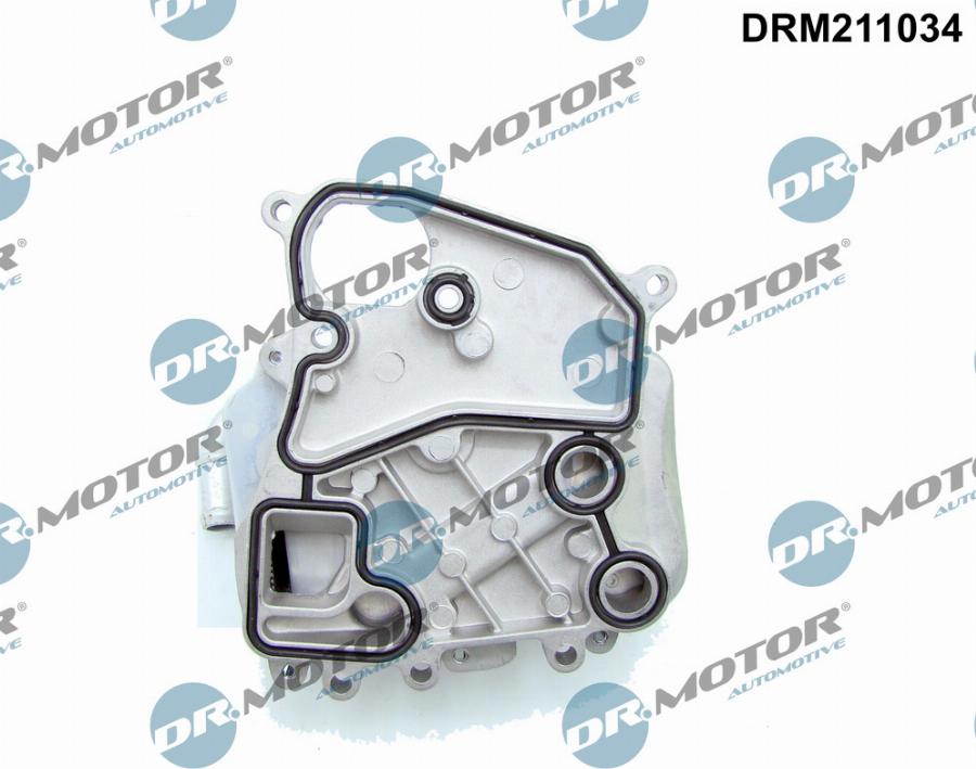 Dr.Motor Automotive DRM211034 - Oil Cooler, engine oil onlydrive.pro