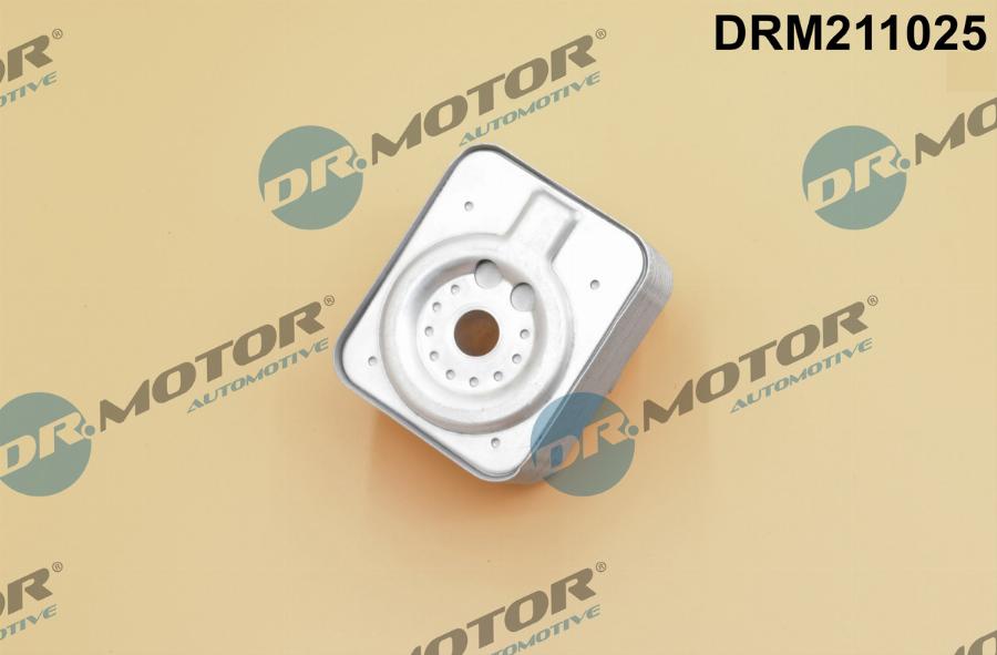 Dr.Motor Automotive DRM211025 - Oil Cooler, engine oil onlydrive.pro