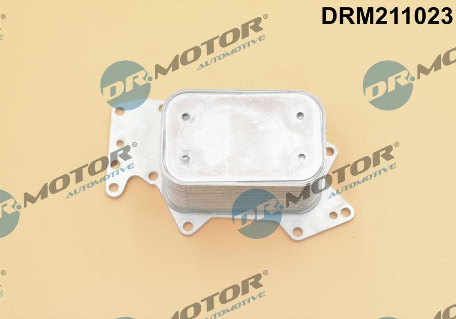 Dr.Motor Automotive DRM211023 - Oil Cooler, engine oil onlydrive.pro