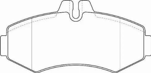 Mercedes-Benz N0034200120 - Brake Pad Set, disc brake onlydrive.pro