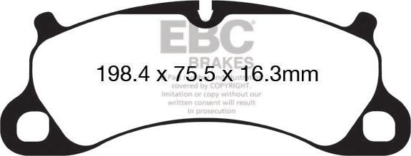 Porsche 99135194904 - Brake Pad Set, disc brake onlydrive.pro