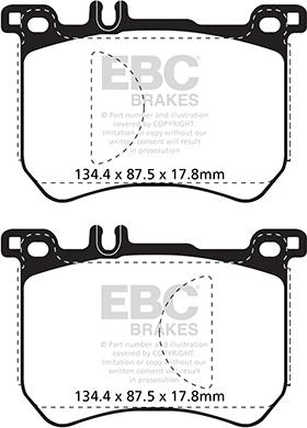 Mercedes-Benz N0074204020 - Piduriklotsi komplekt,ketaspidur onlydrive.pro