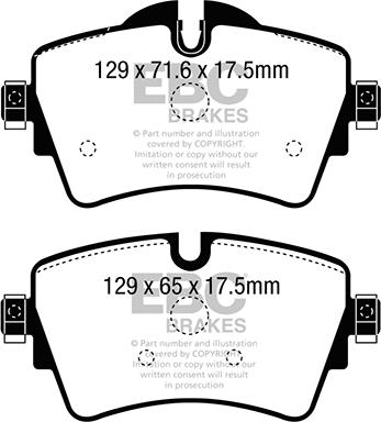 BMW 34106885503 - Brake Pad Set, disc brake onlydrive.pro