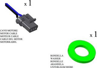 Electric Life ZR ZA25 R - Window Regulator onlydrive.pro