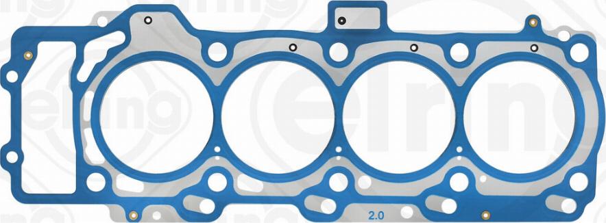 Elring 445.190 - Blīve, Motora bloka galva onlydrive.pro