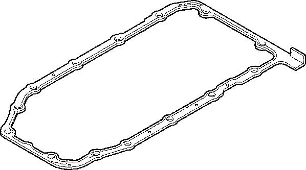 Elring 410.050 - Gasket, oil sump onlydrive.pro